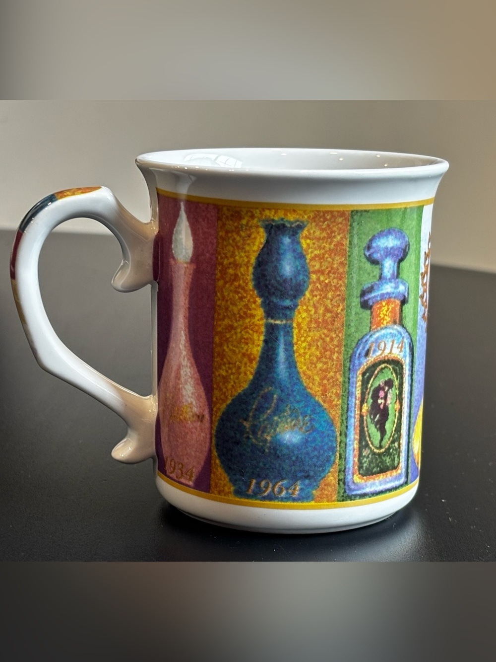 $5 ADD ON Vintage 1988 Avon Ceramic Perfume Bottle Themed Commemorative Mug